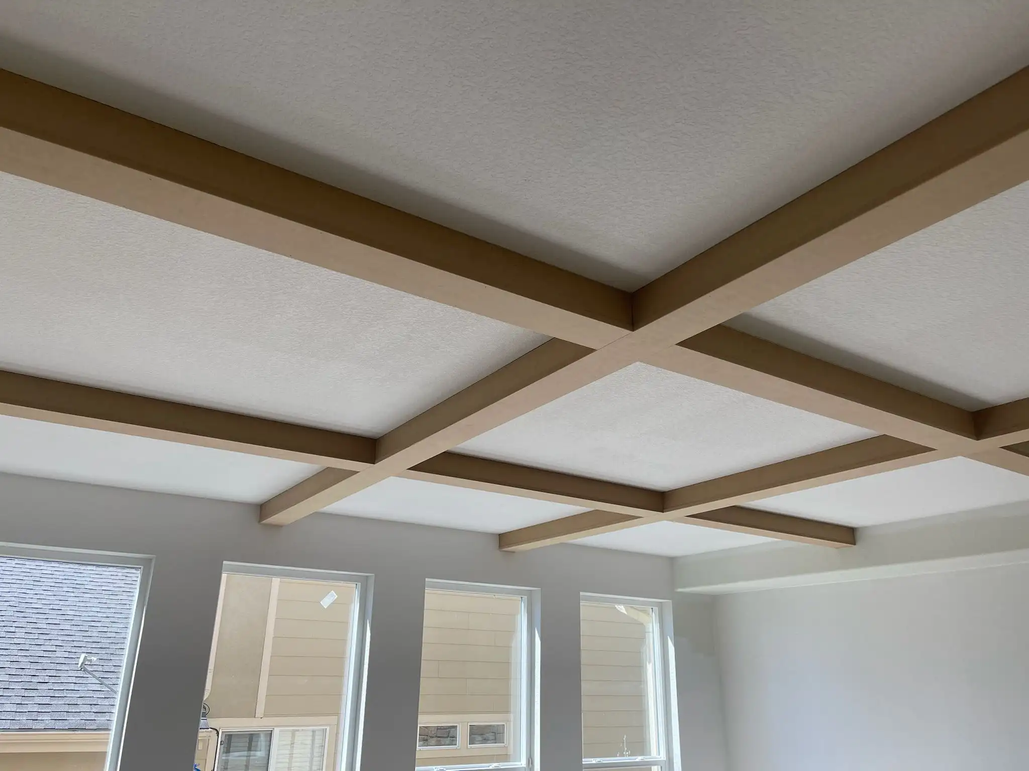 Detail of solid wood restoration